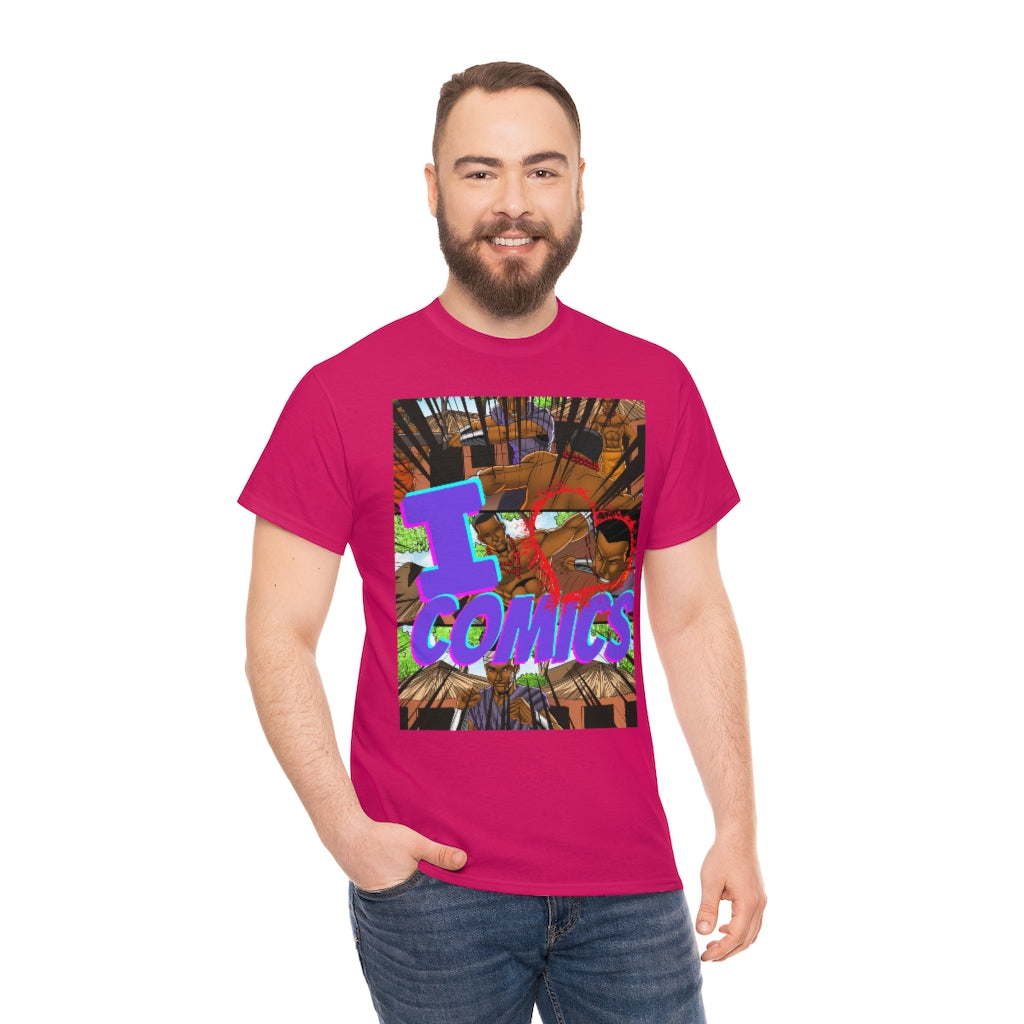 I love comics Heavy Cotton Tee