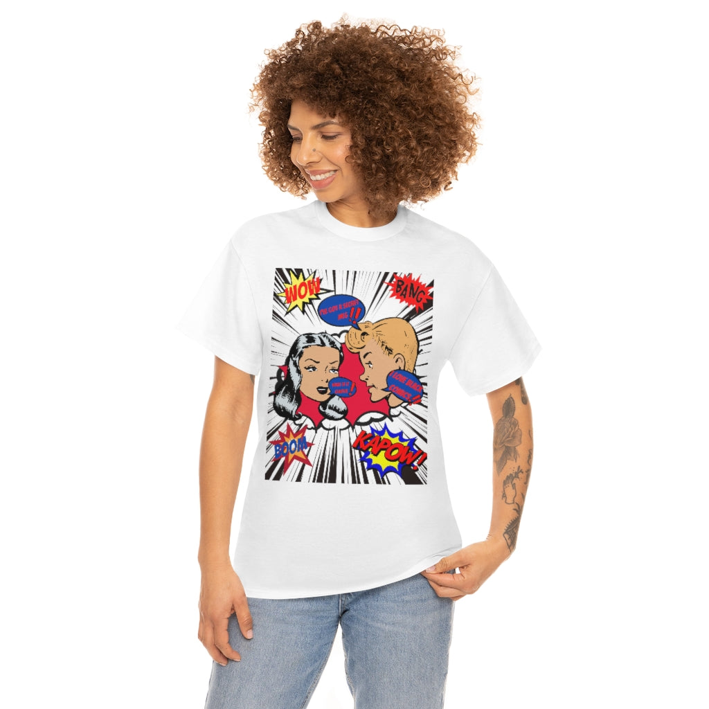 I love comics Heavy Cotton Tee