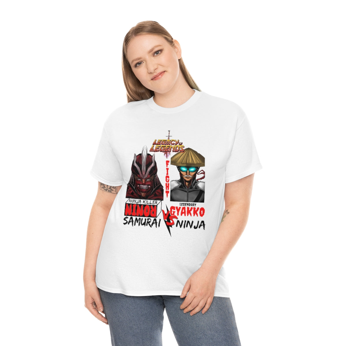 legacy of legends Heavy Cotton Tee
