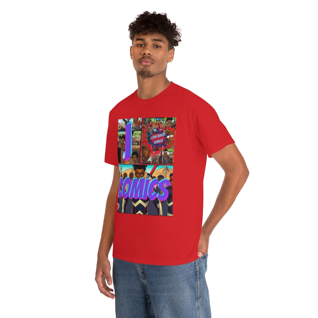 i love comics Heavy Cotton Tee
