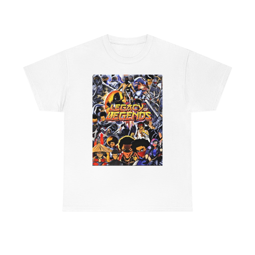 legacy of legends ninjas Heavy Cotton Tee