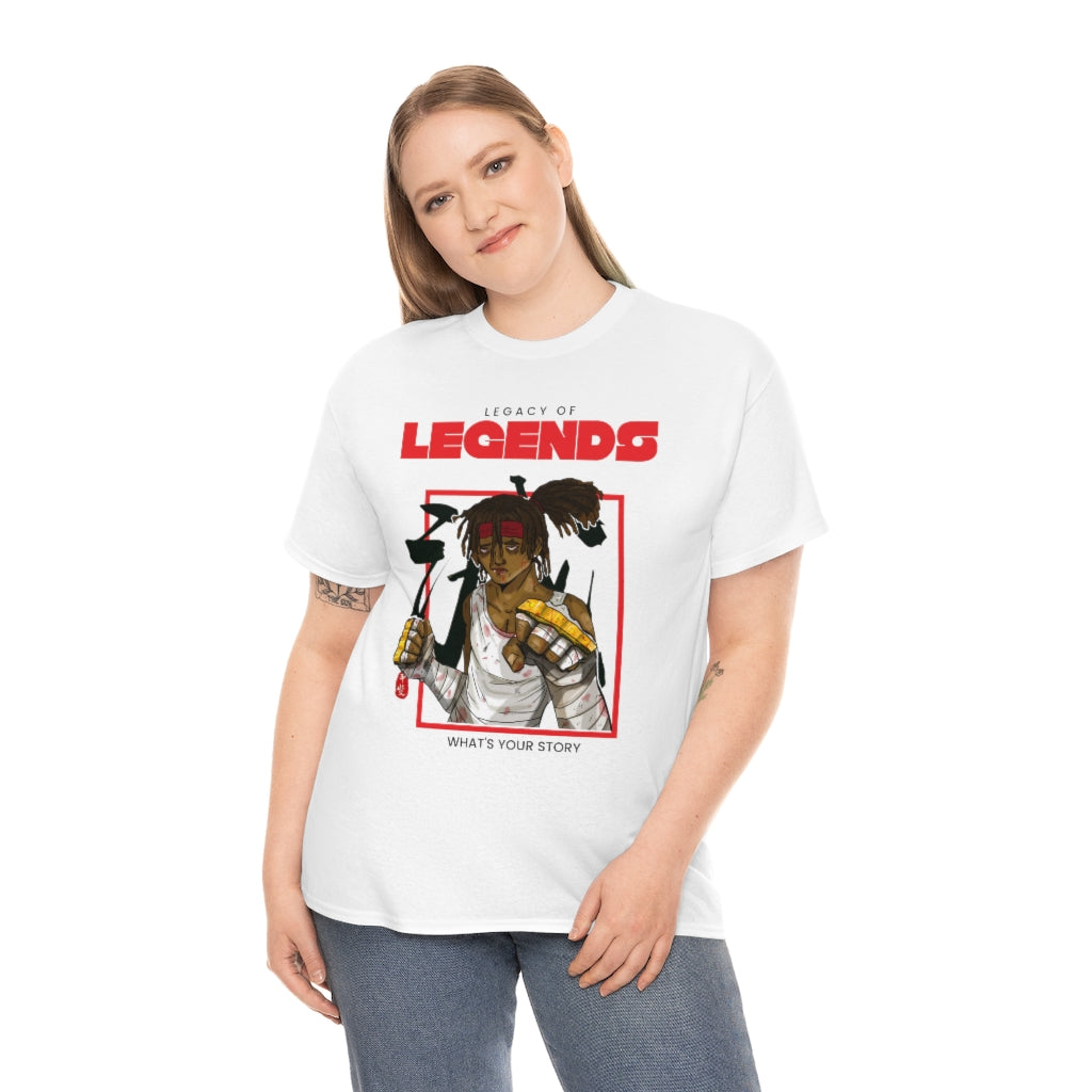 legacy of legends Heavy Cotton Tee