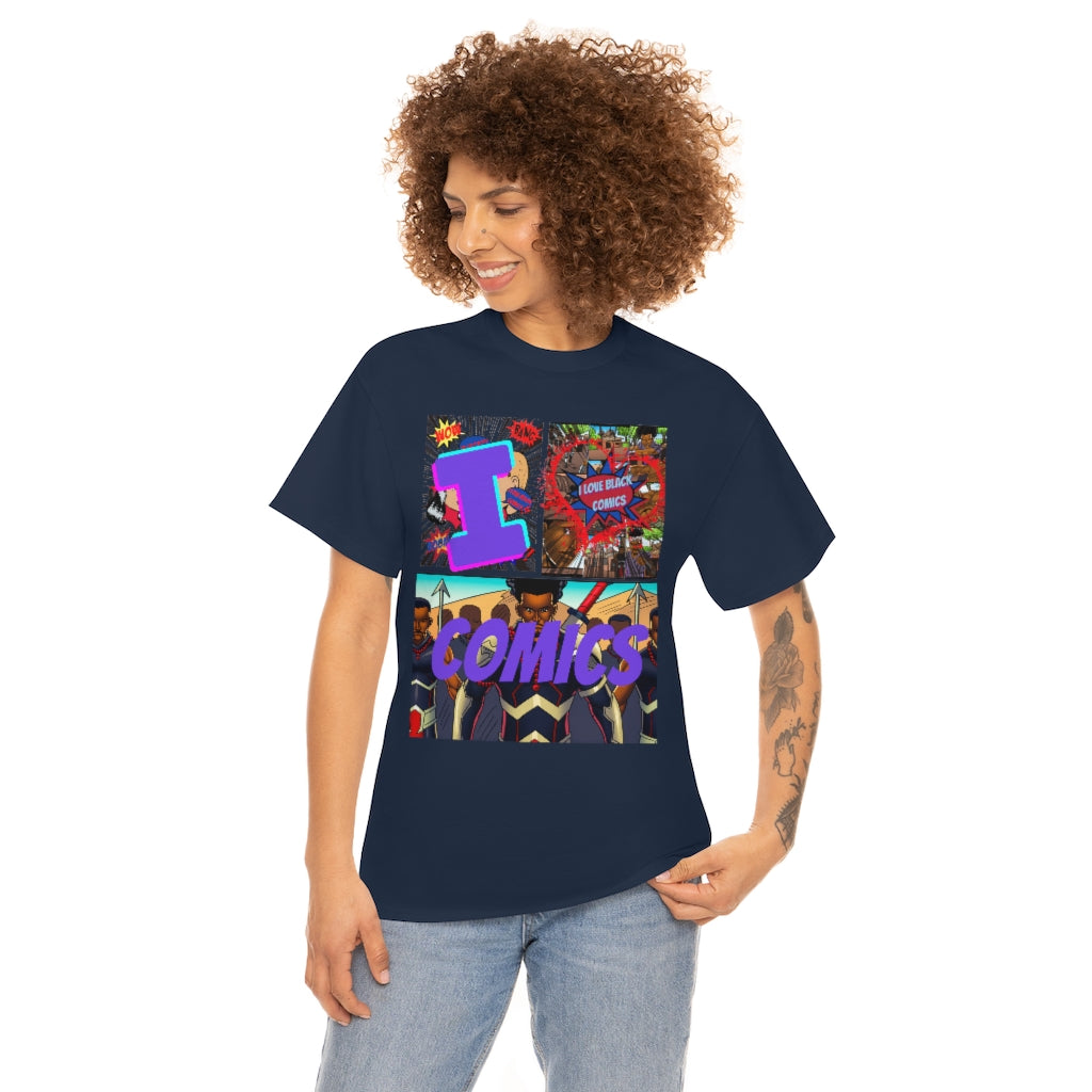 i love comics Heavy Cotton Tee