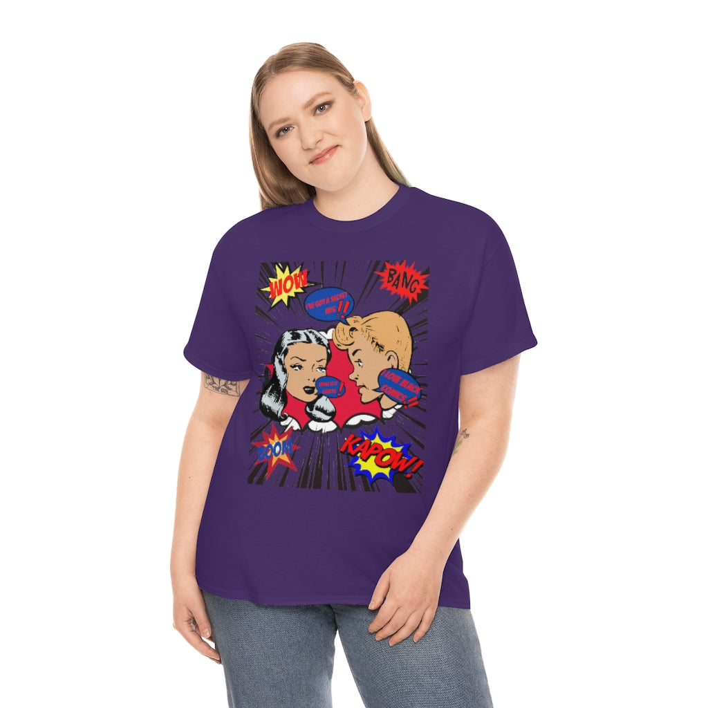 I love comics Heavy Cotton Tee