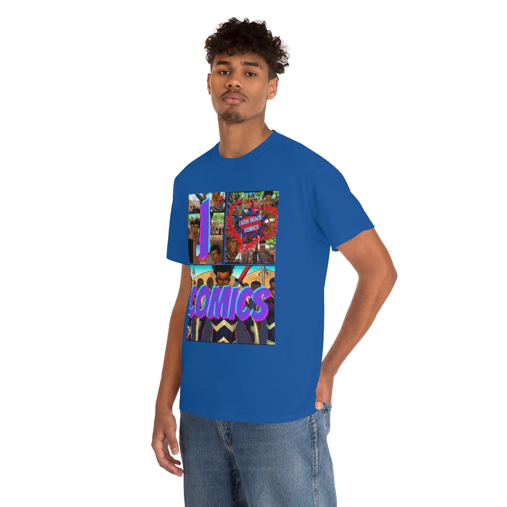 i love comics Heavy Cotton Tee