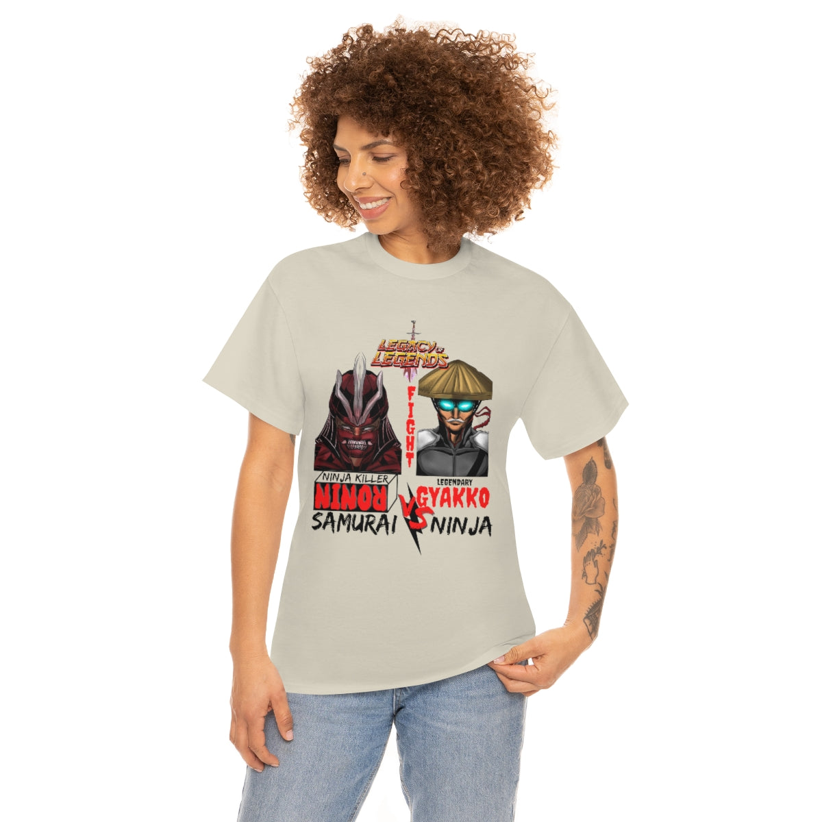 legacy of legends Heavy Cotton Tee