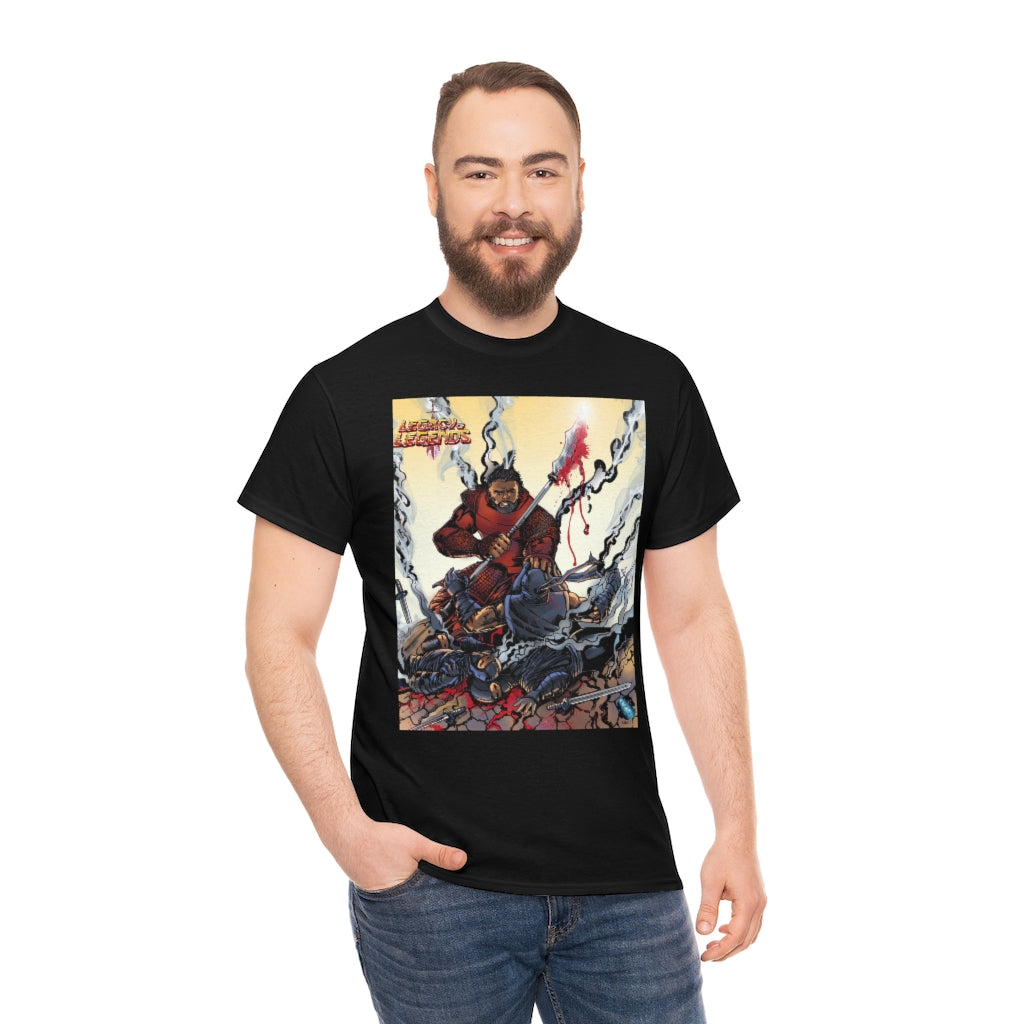 SAMURAI VS NINJA Cotton Tee