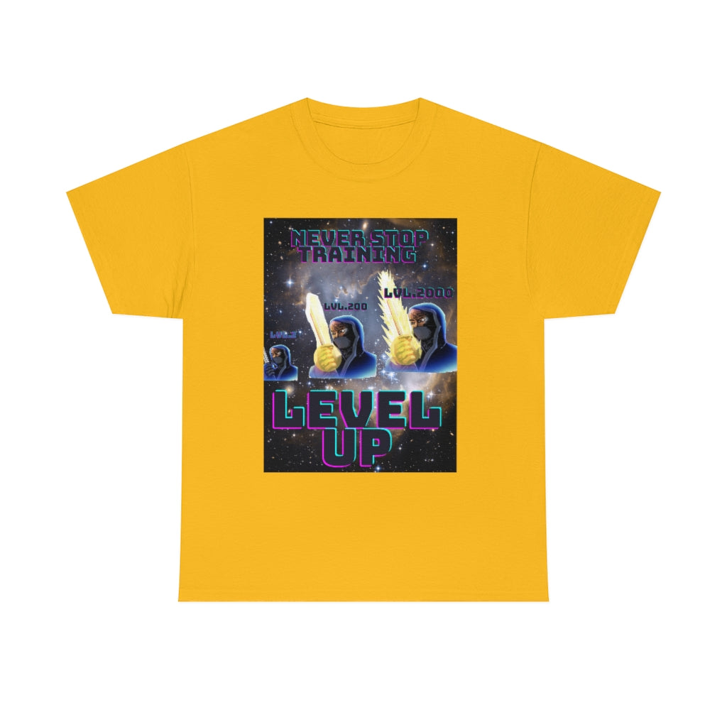 Kid fist level up Heavy Cotton Tee