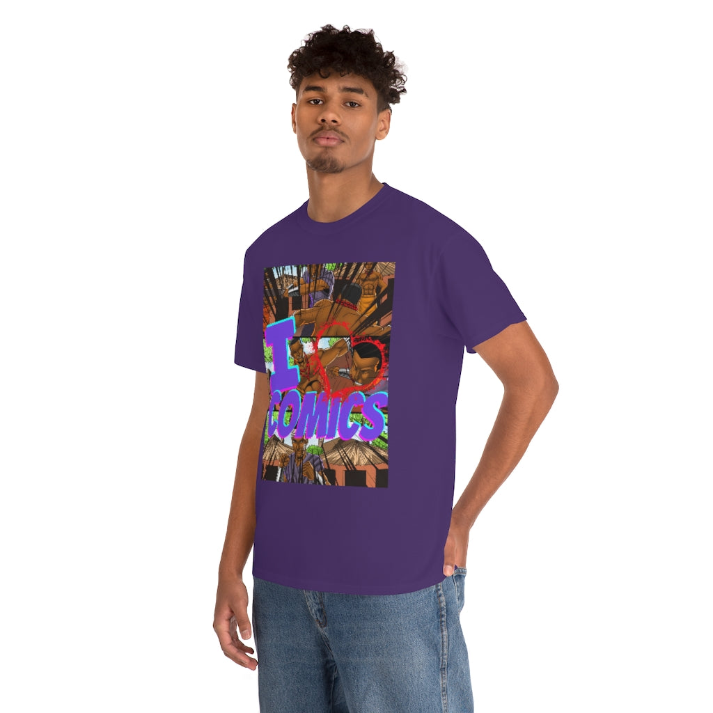 I love comics Heavy Cotton Tee