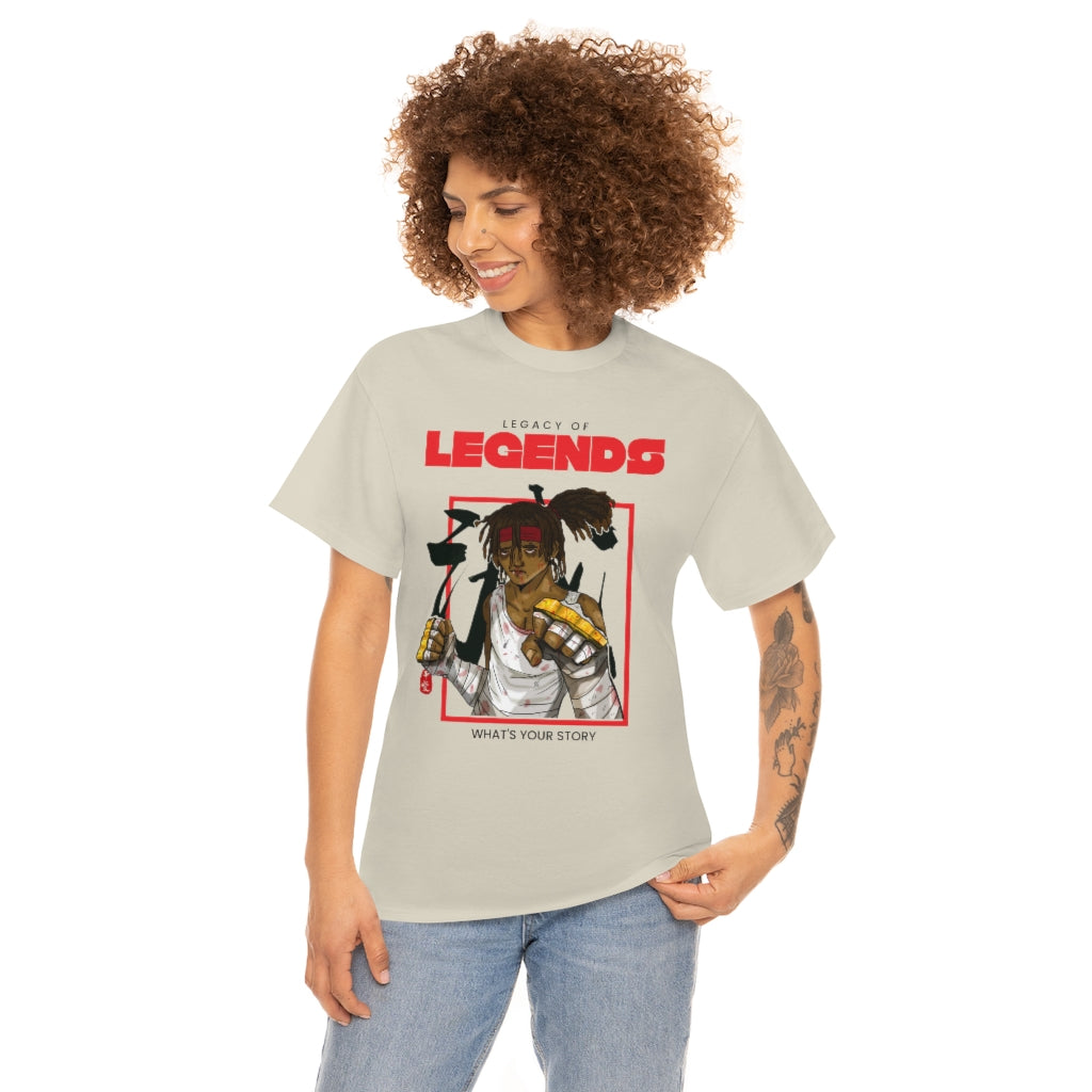 legacy of legends Heavy Cotton Tee