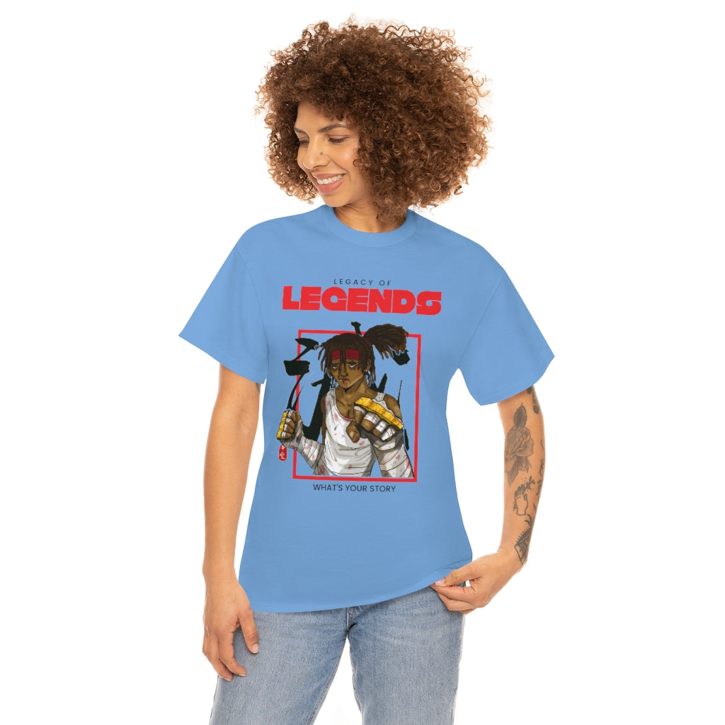 legacy of legends Heavy Cotton Tee