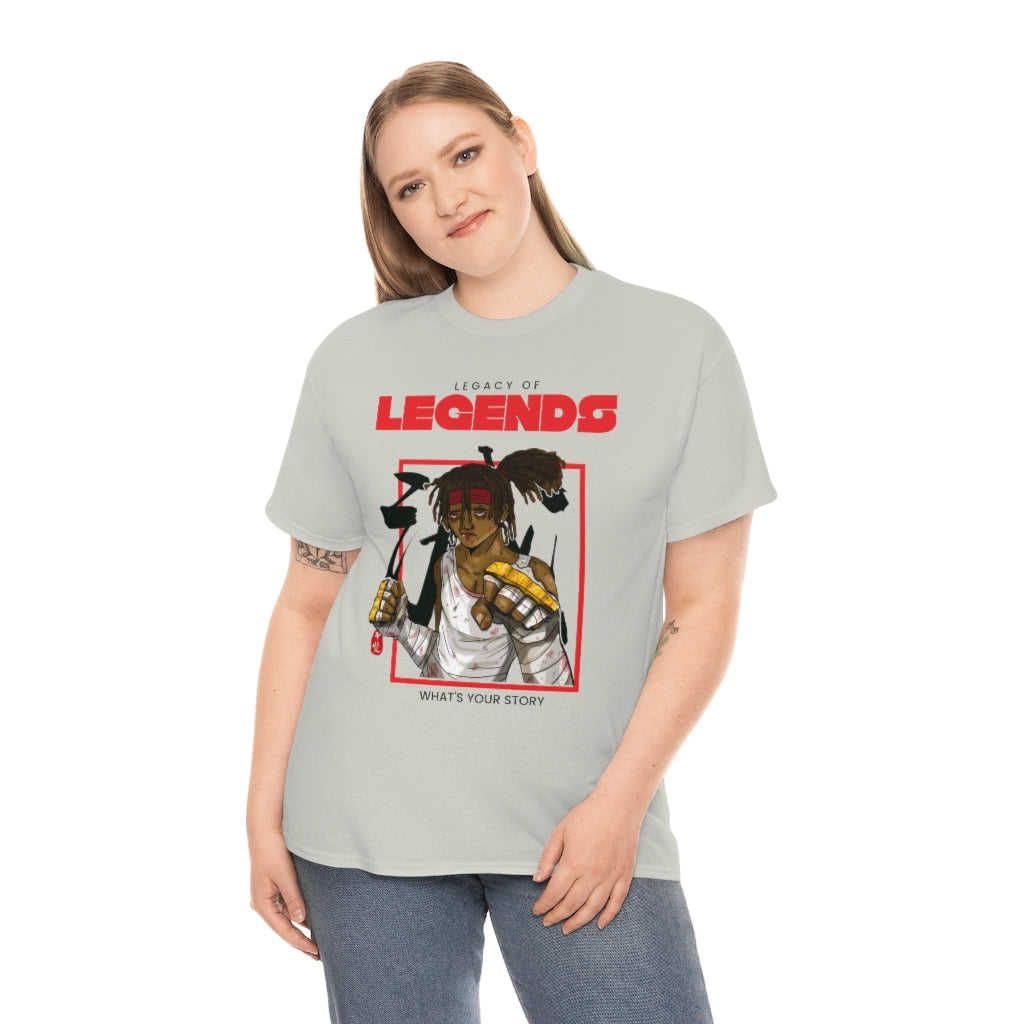legacy of legends Heavy Cotton Tee