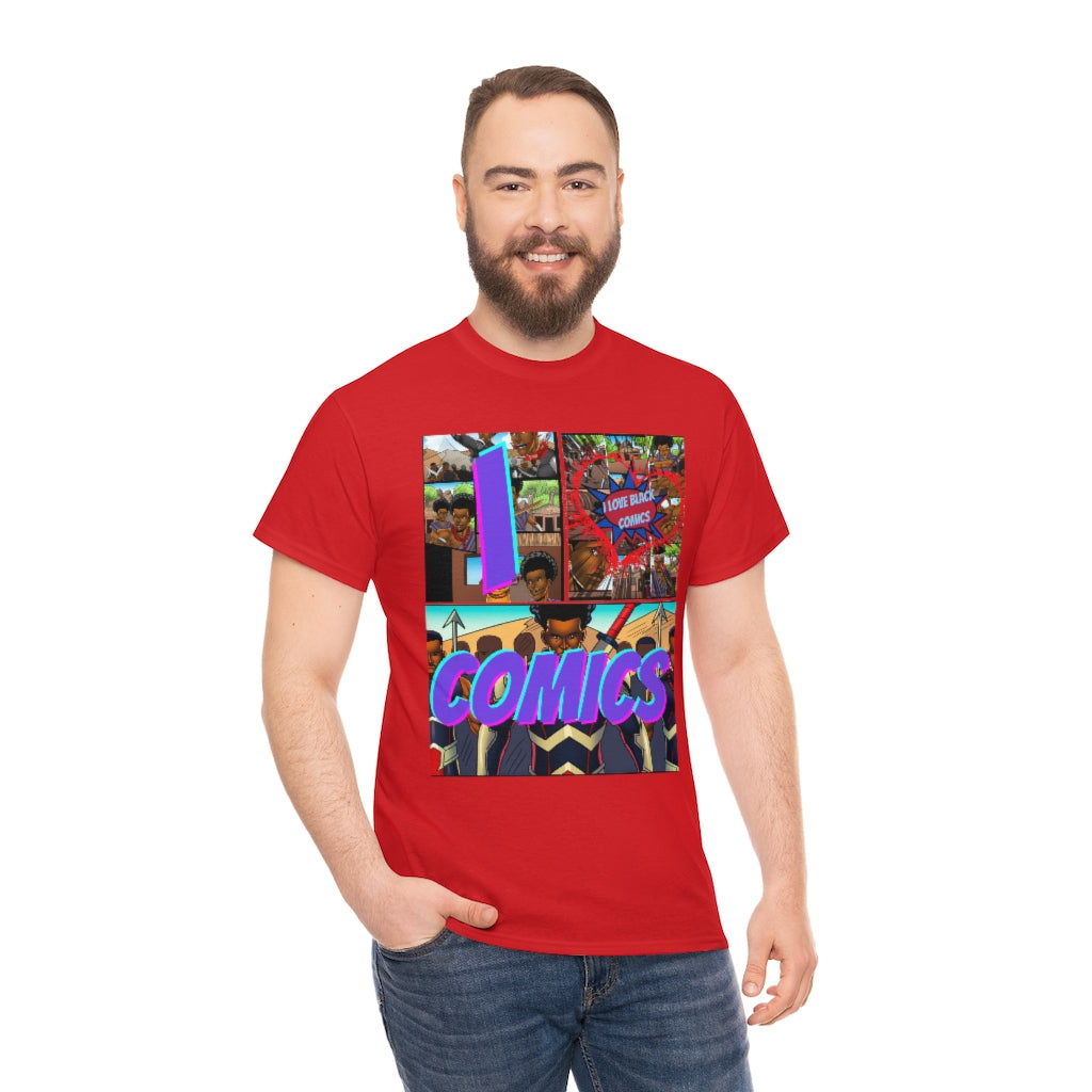i love comics Heavy Cotton Tee