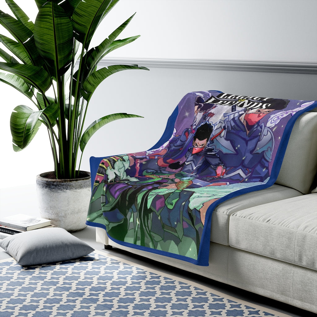 LEGACY OF LEGEND Velveteen Plush Blanket