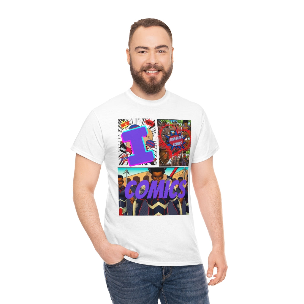 i love comics Heavy Cotton Tee