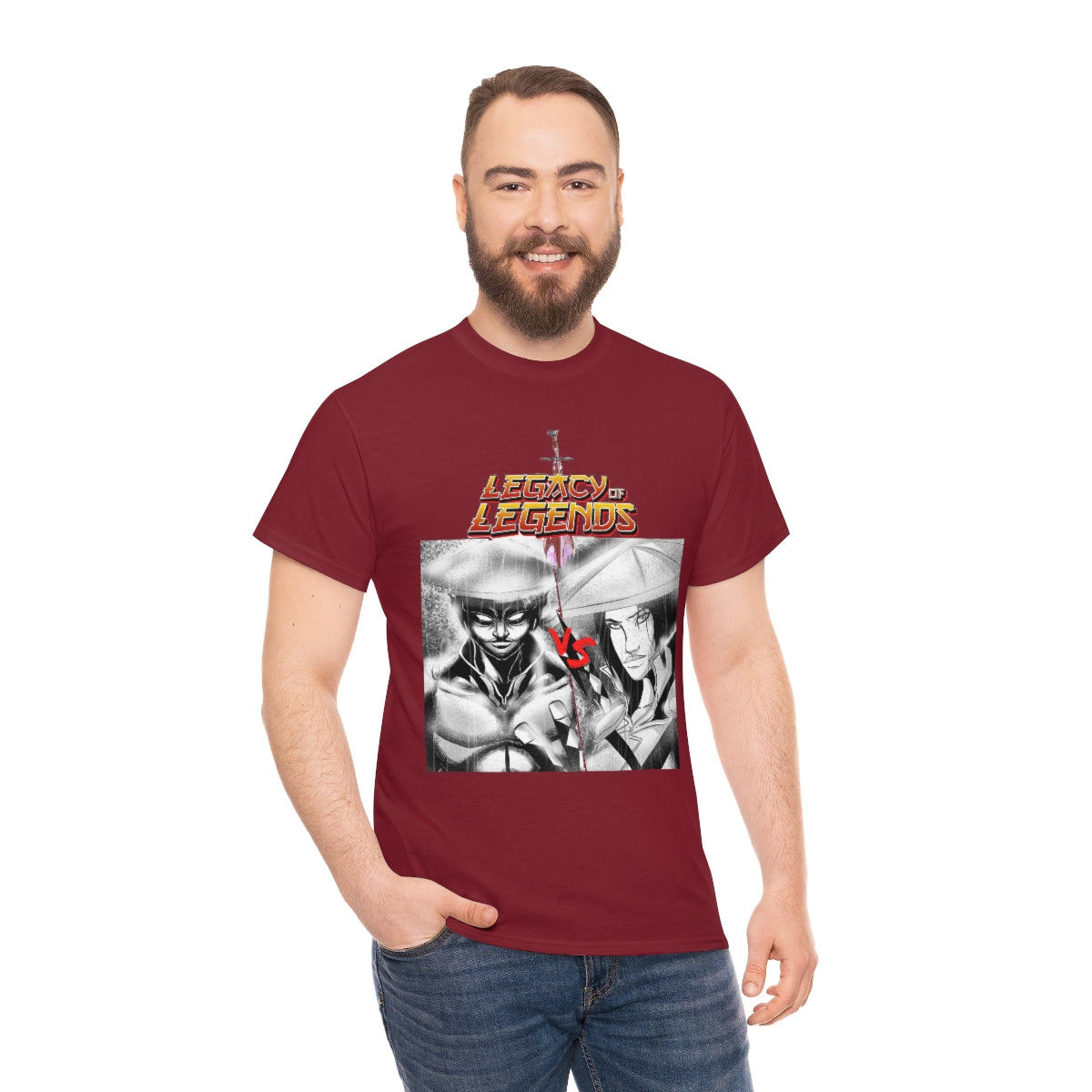legacy of legends Heavy Cotton Tee