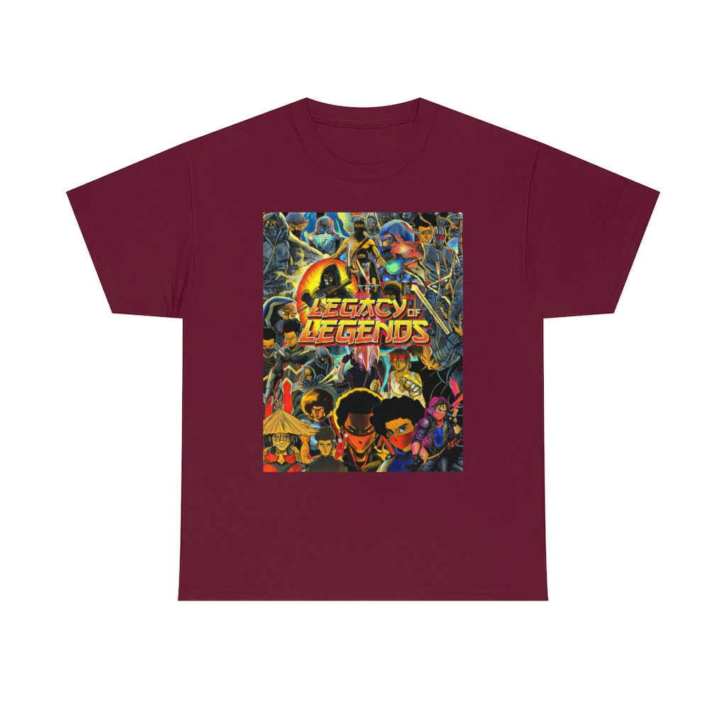 legacy of legends Heavy Cotton Tee