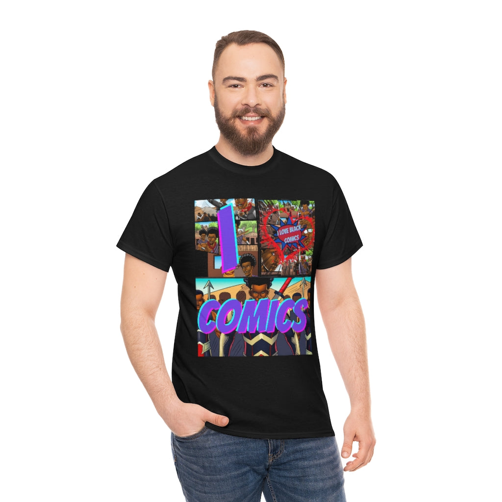 i love comics Heavy Cotton Tee