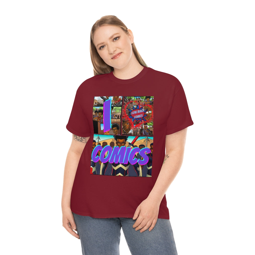 i love comics Heavy Cotton Tee