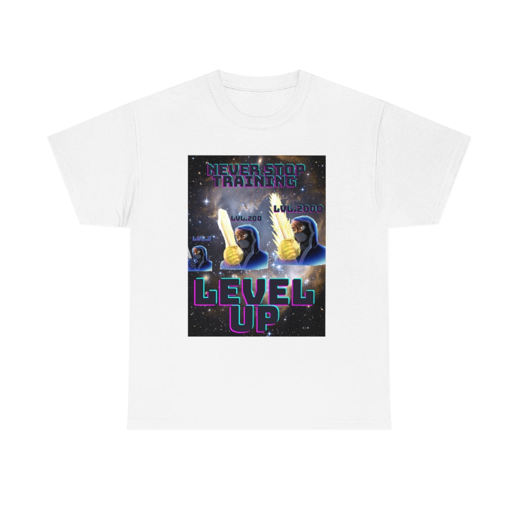 Kid fist level up Heavy Cotton Tee