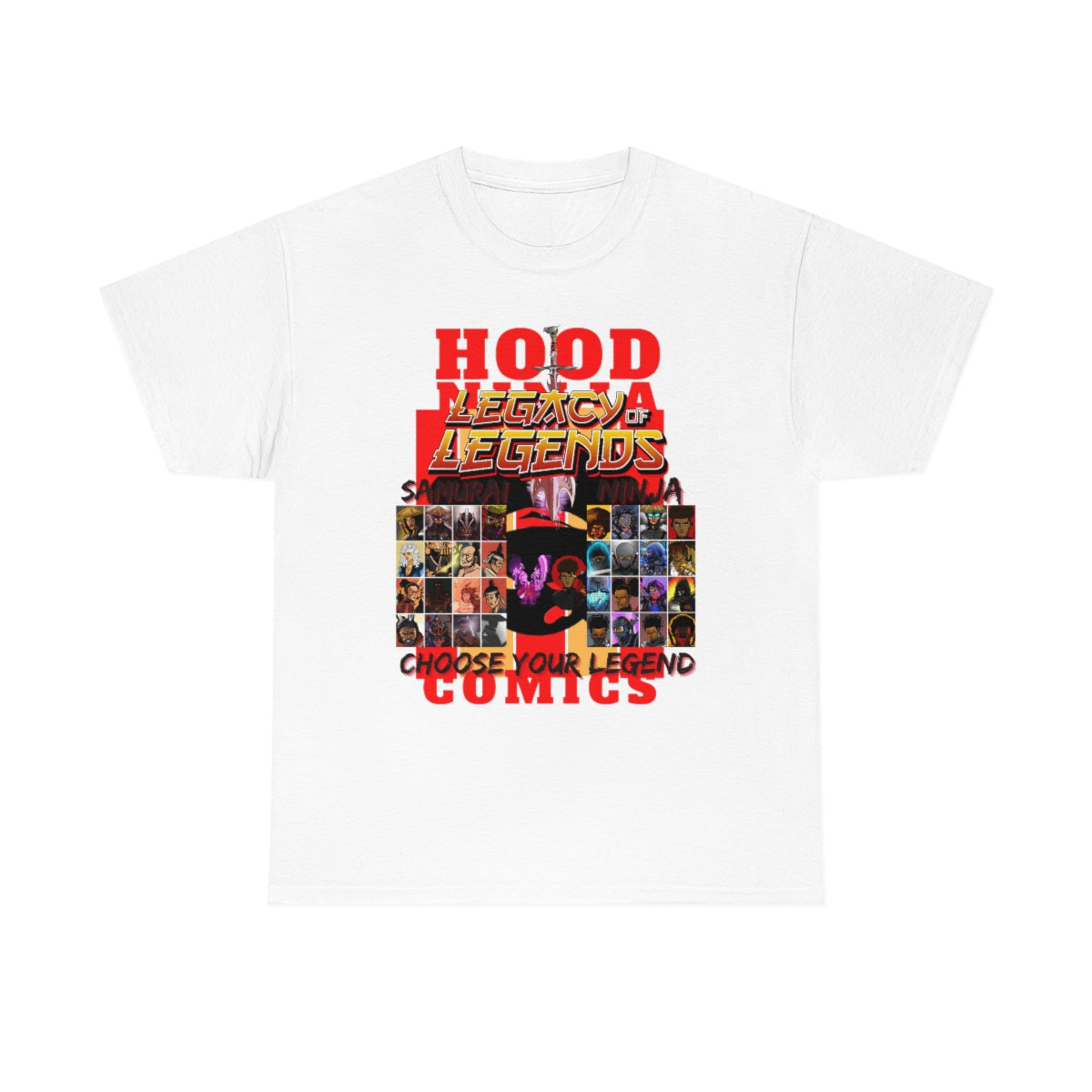 legacy of legends Heavy Cotton Tee