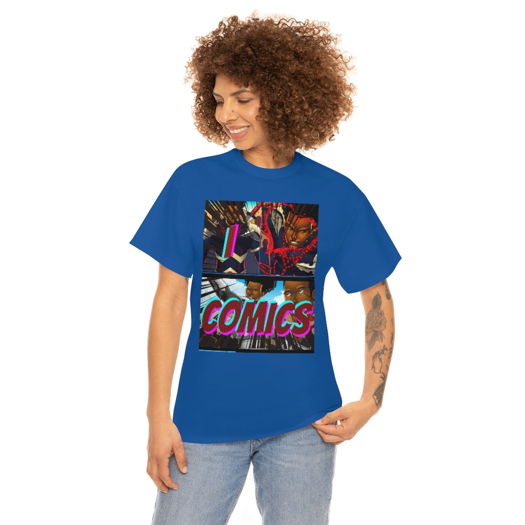 i love comics Heavy Cotton Tee