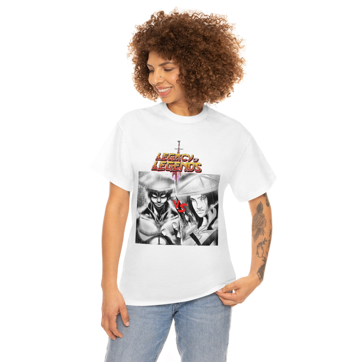 legacy of legends Heavy Cotton Tee