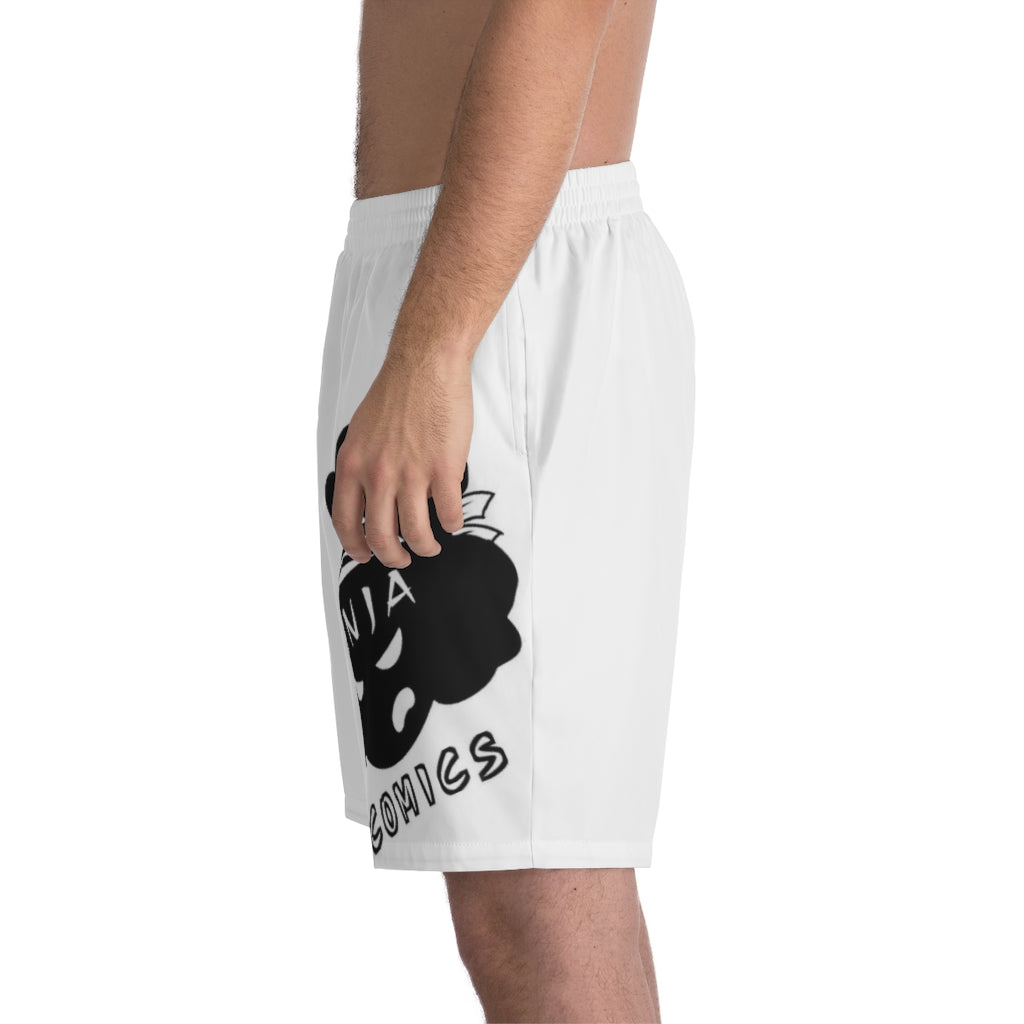 Men's Elastic Beach Shorts (AOP)