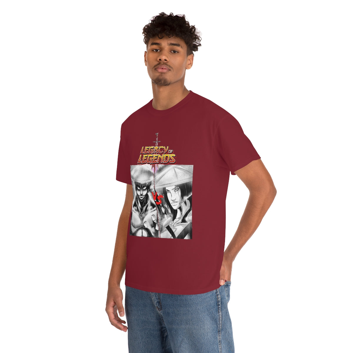 legacy of legends Heavy Cotton Tee
