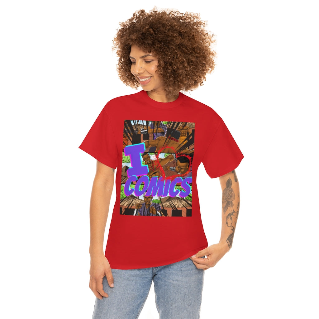 I love comics Heavy Cotton Tee