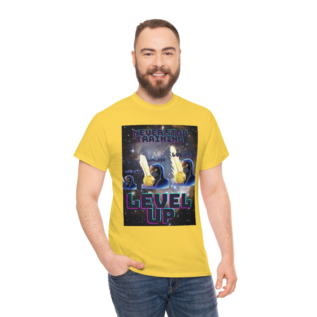 Kid fist level up Heavy Cotton Tee