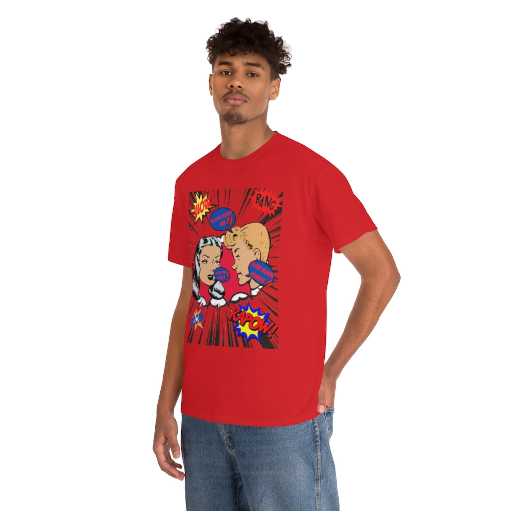 I love comics Heavy Cotton Tee