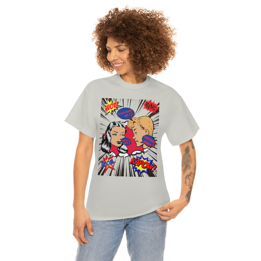 I love comics Heavy Cotton Tee