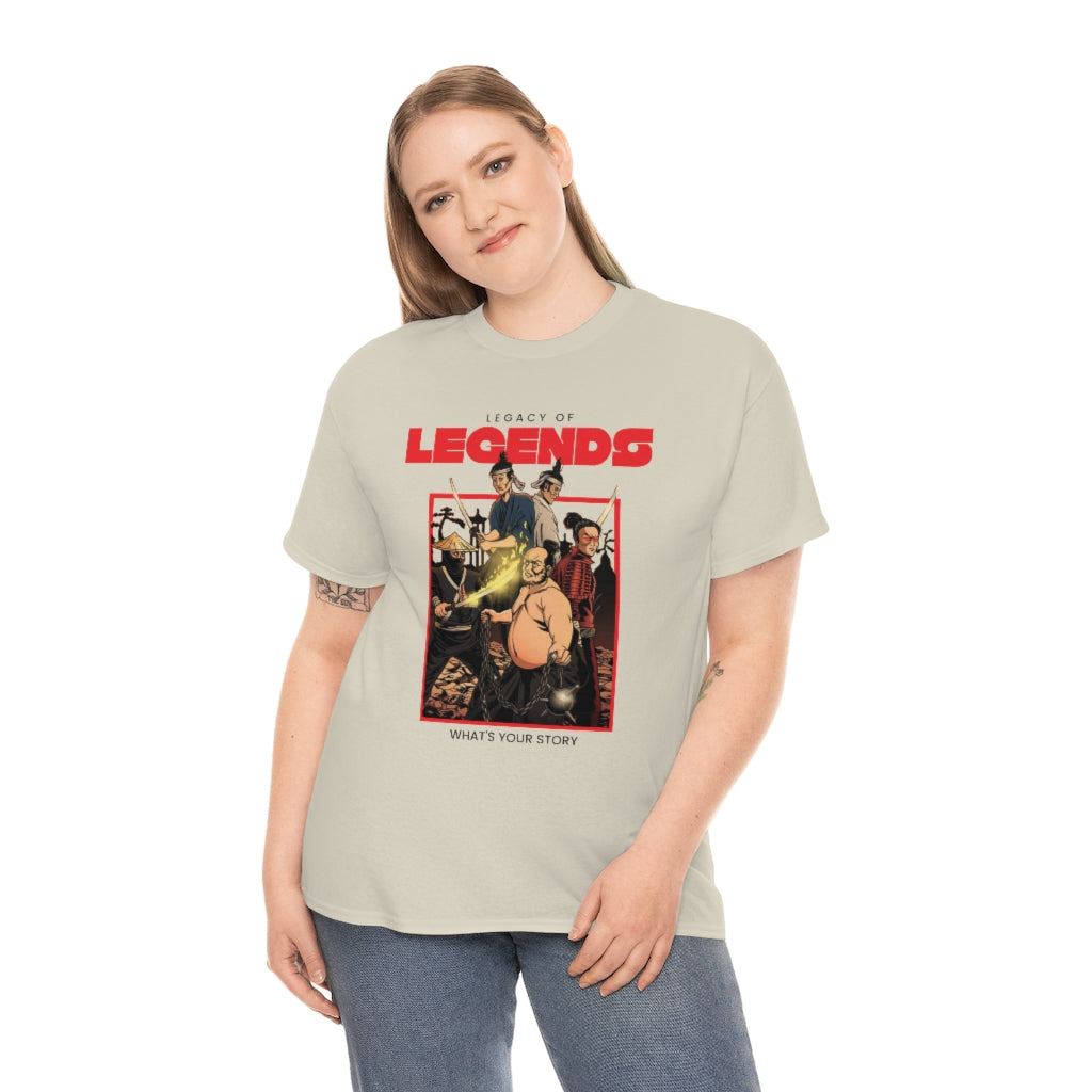 legacy of legends Cotton Tee
