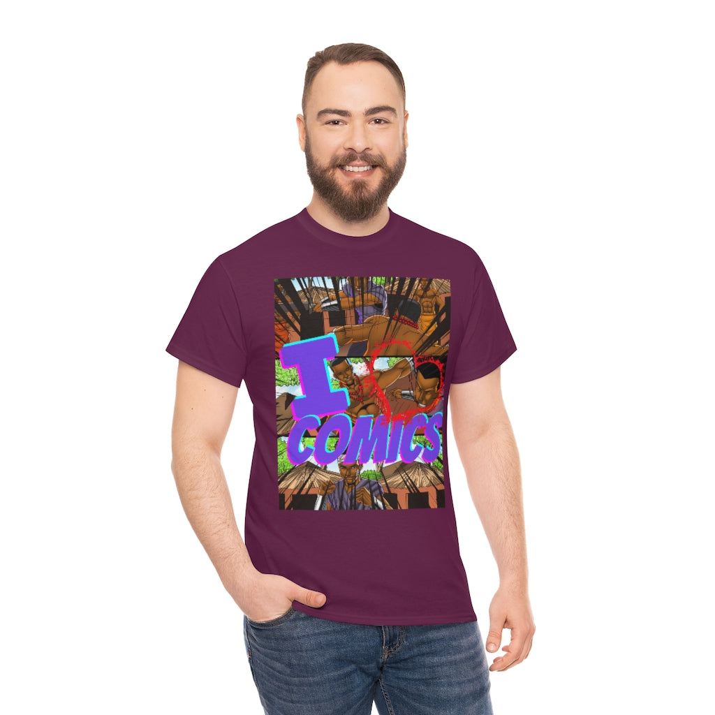 I love comics Heavy Cotton Tee