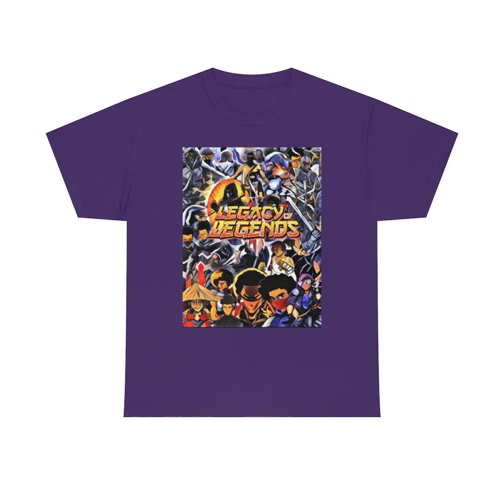 legacy of legends ninjas Heavy Cotton Tee