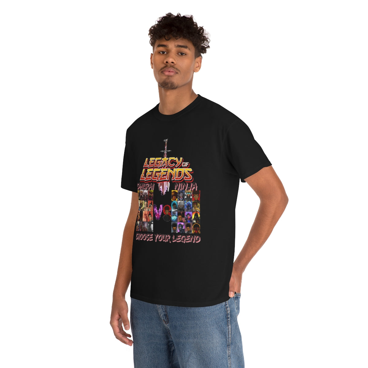legacy of legends Heavy Cotton Tee