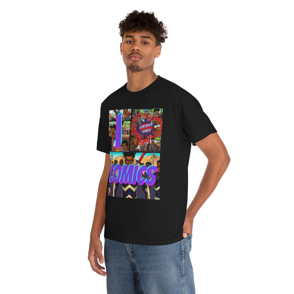 i love comics Heavy Cotton Tee