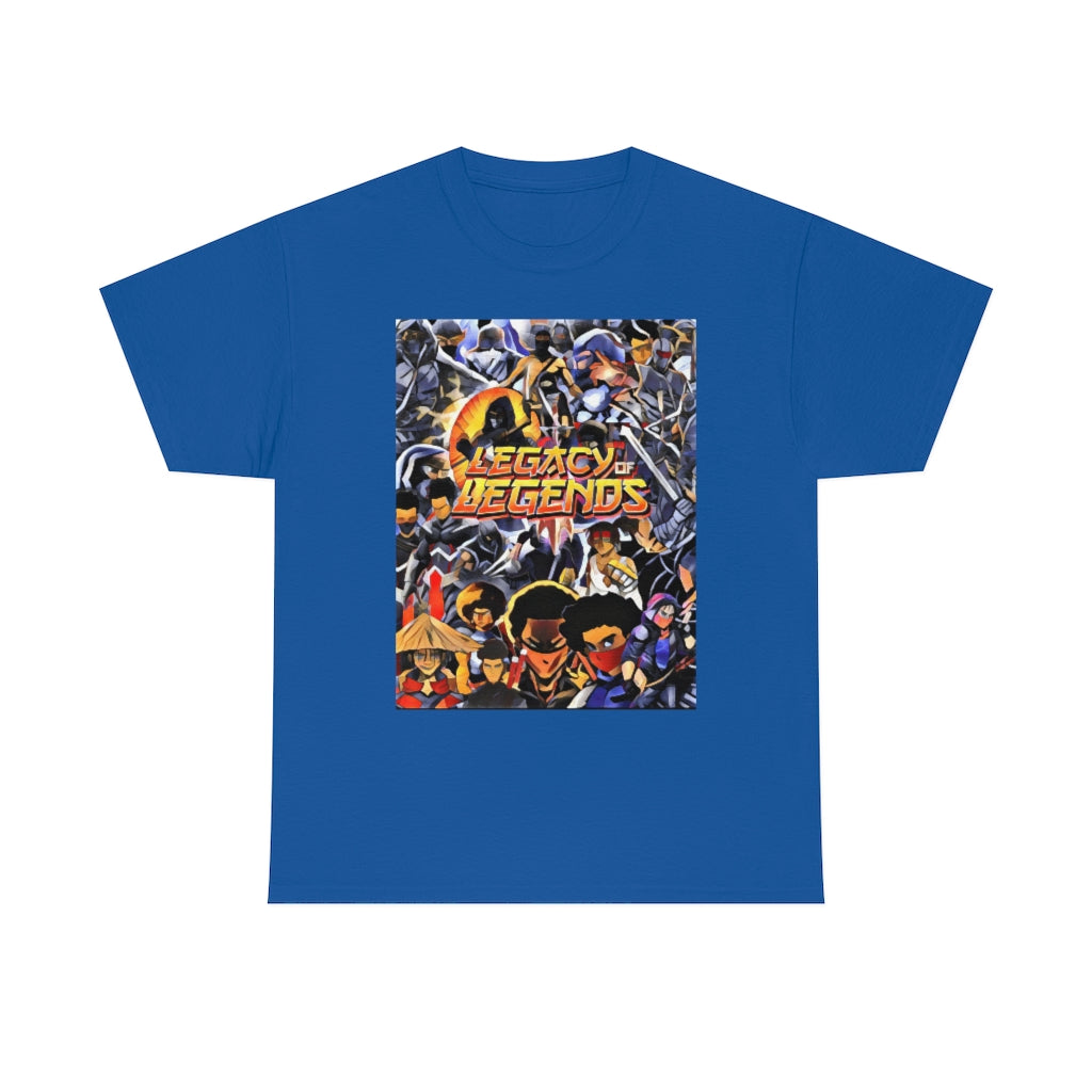 legacy of legends ninjas Heavy Cotton Tee