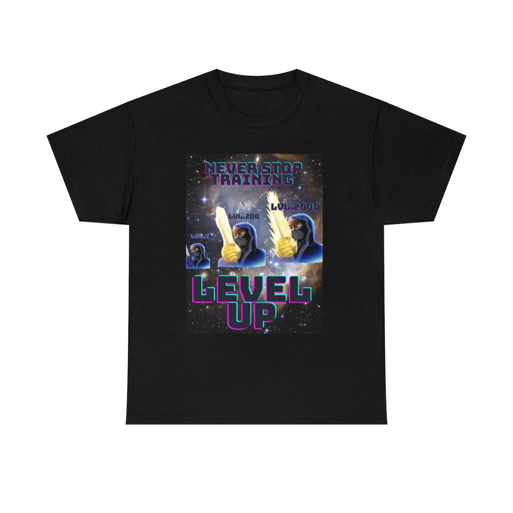 Kid fist level up Heavy Cotton Tee