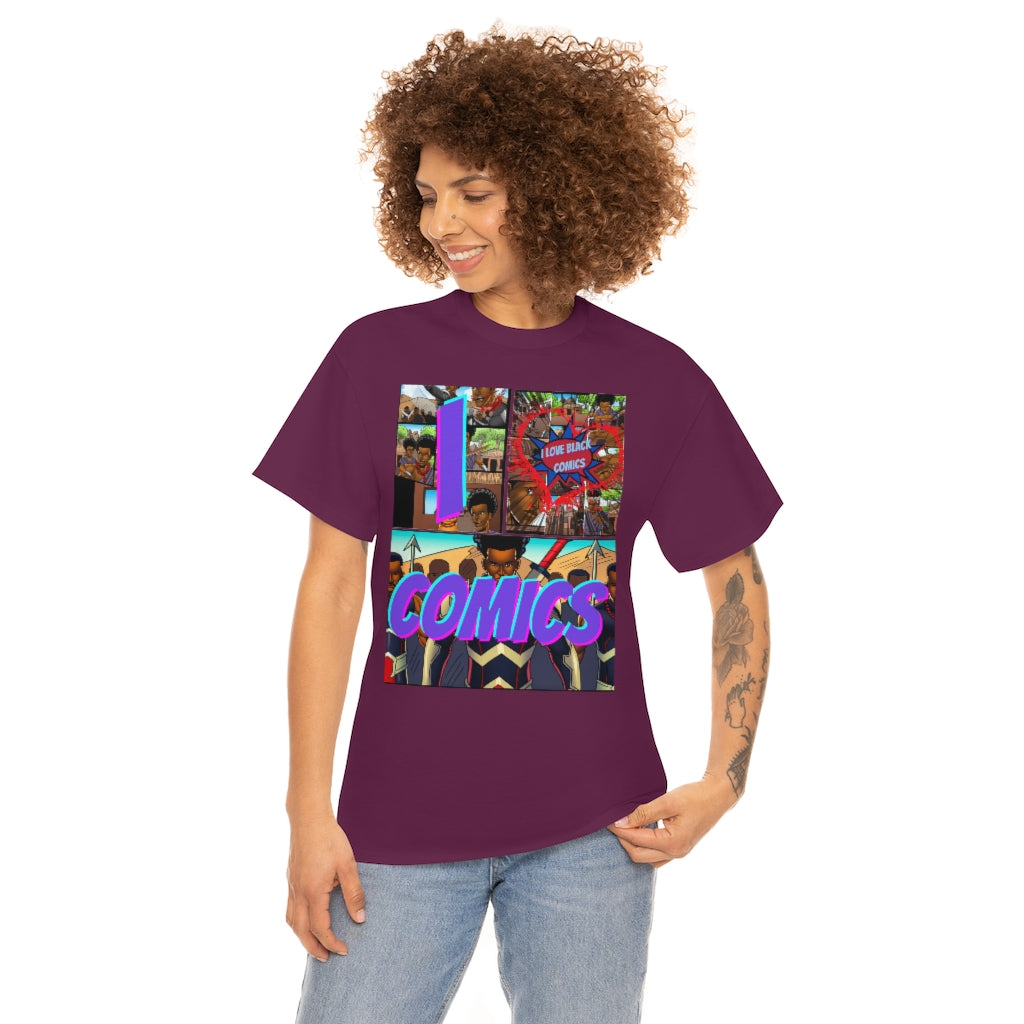 i love comics Heavy Cotton Tee