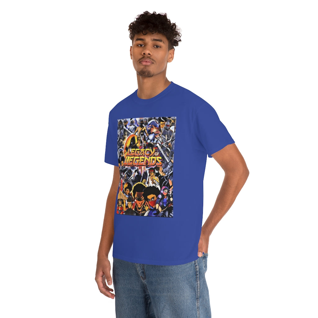 legacy of legends ninjas Heavy Cotton Tee