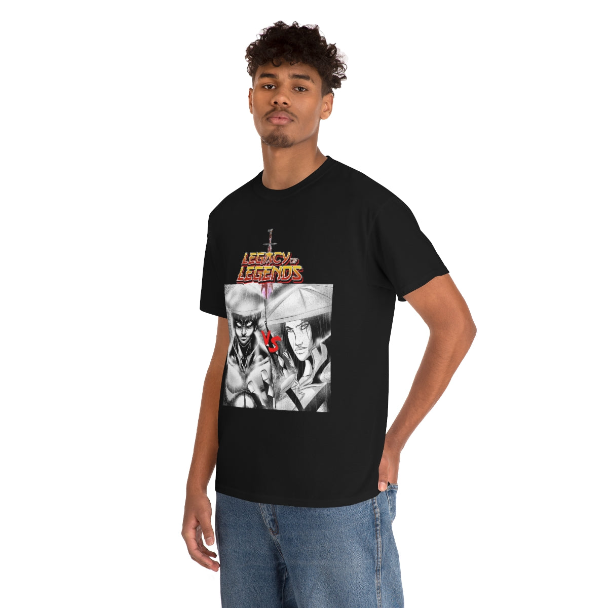 legacy of legends Heavy Cotton Tee