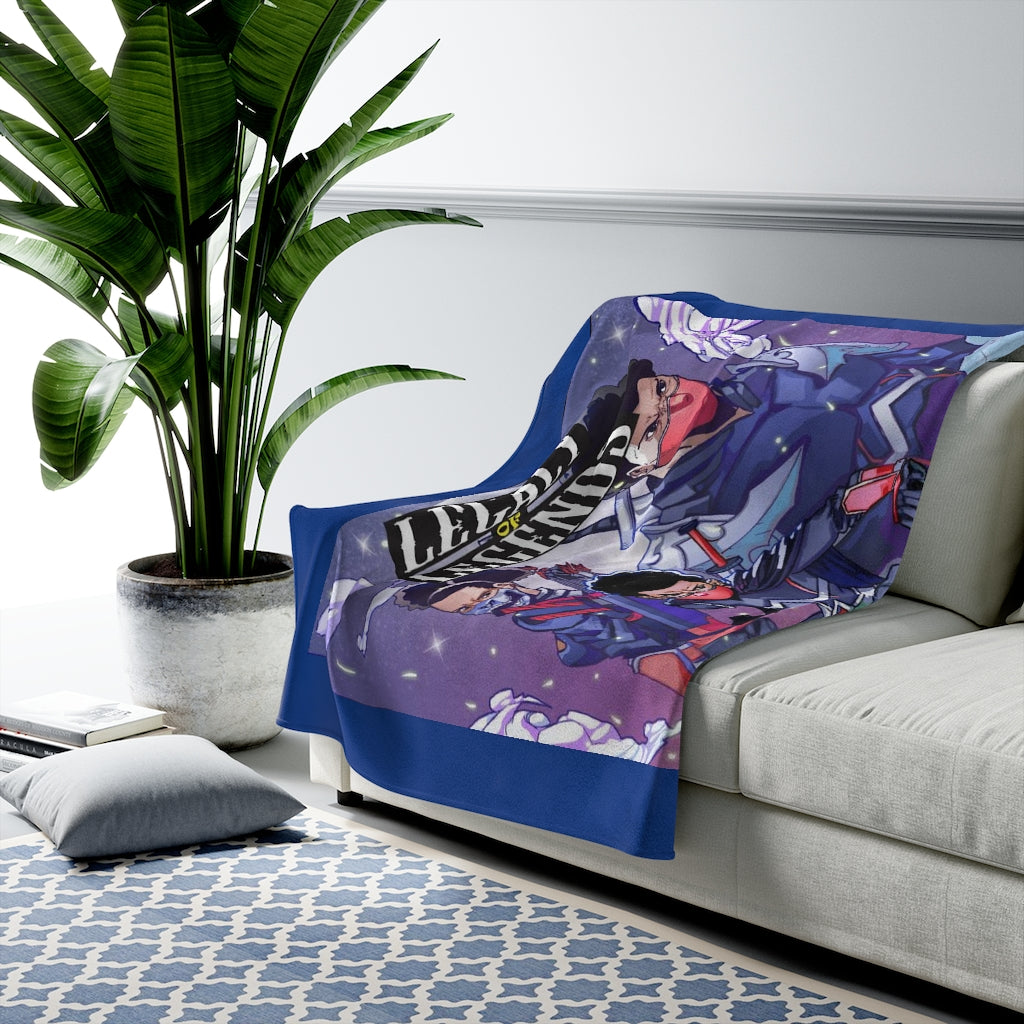 LEGACY OF LEGEND Velveteen Plush Blanket