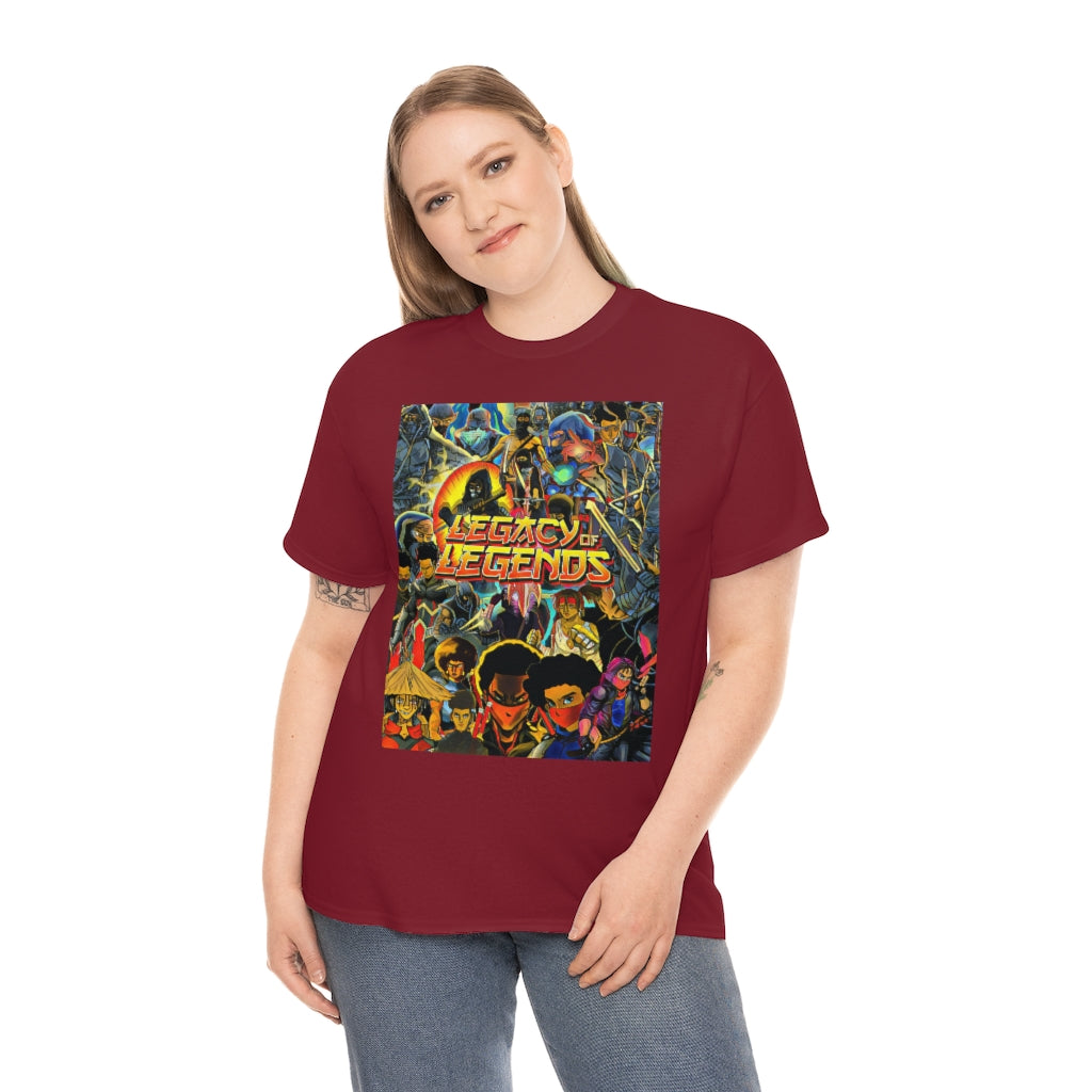legacy of legends Heavy Cotton Tee