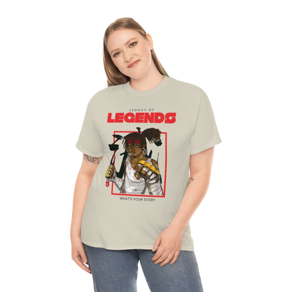 legacy of legends Heavy Cotton Tee