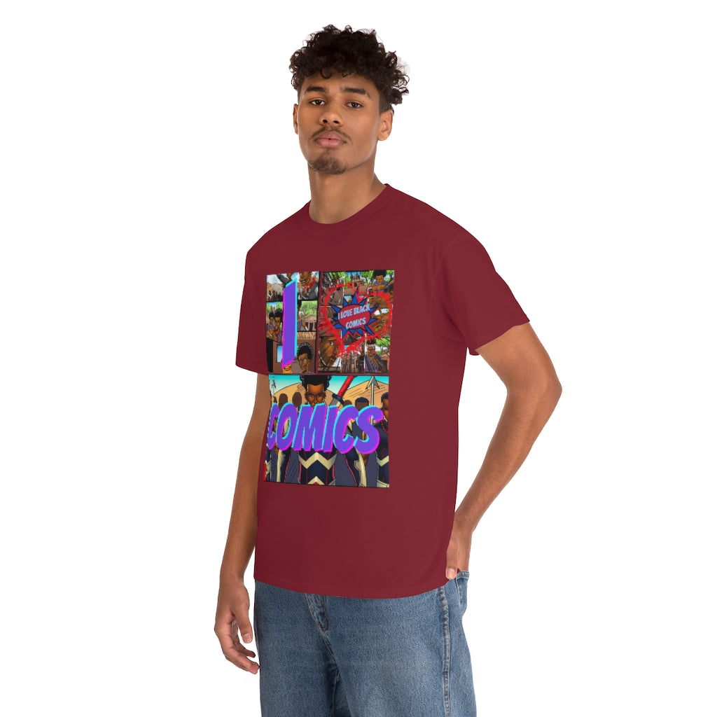 i love comics Heavy Cotton Tee