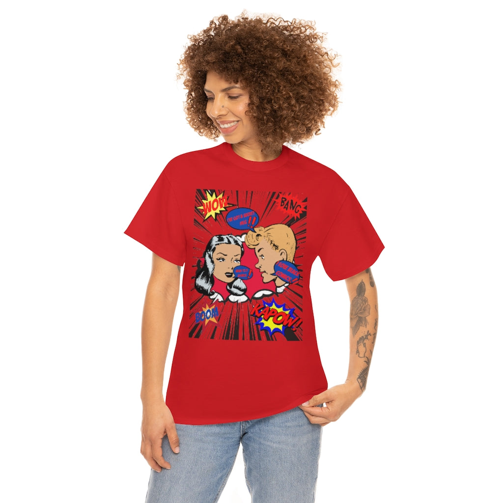 I love comics Heavy Cotton Tee