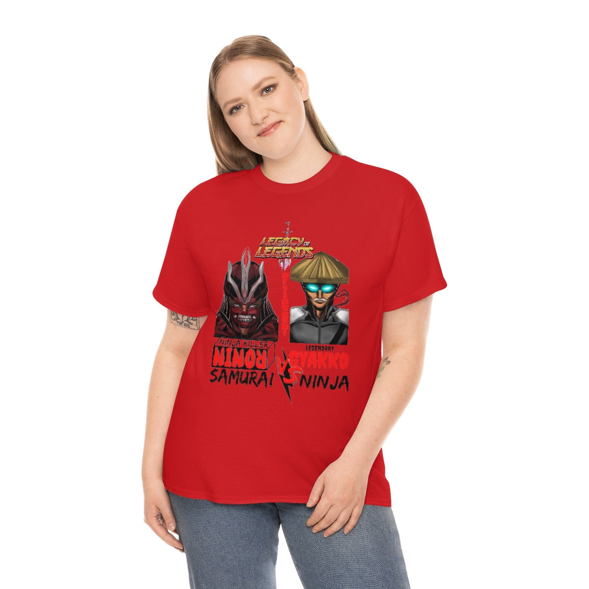 legacy of legends Heavy Cotton Tee