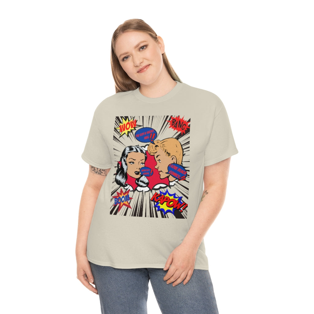 I love comics Heavy Cotton Tee